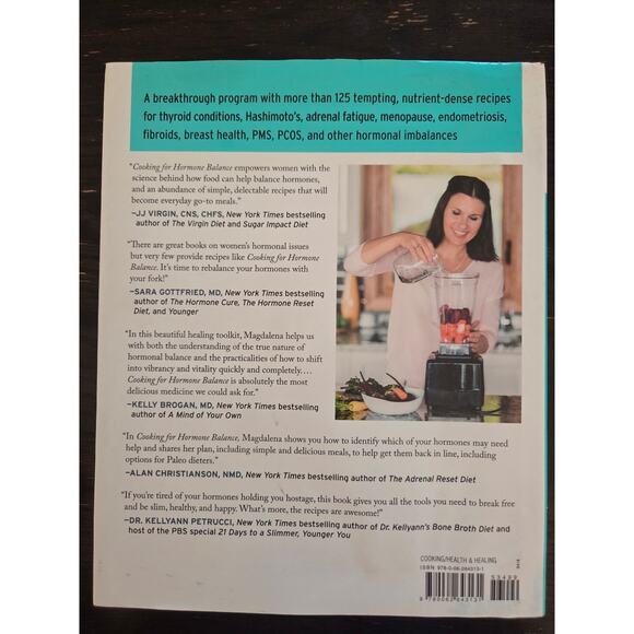Cooking for Hormone Balance: A Proven, Practical Program with Over 125 Easy.. - Picture 4 of 4
